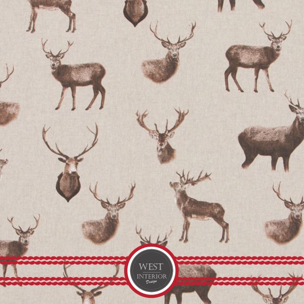 stags on linen