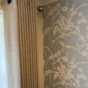 Eyelet dalton Curtains Lined